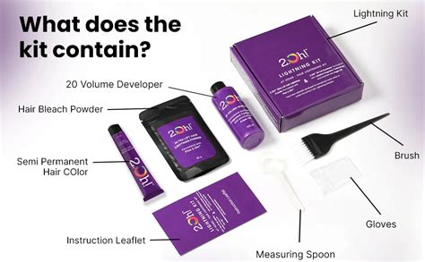 Buy 2.Oh! Steel Grey Hair Color & Hair Bleach Kit Combo – Seasons and Soul