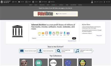 Web Time Machine 的图像结果