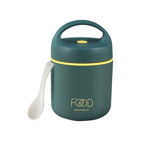 ZJDOAK Stainless Steel Vacuum Insulated Thermos Food Jar | Thermos for ...