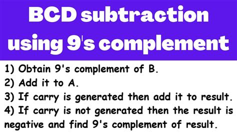 9s Complement Examples 的图像结果