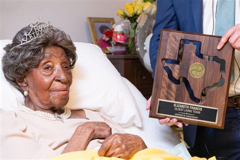 Elizabeth Francis, World's 7th Oldest Person, Celebrates 114th Birthday - LongeviQuest