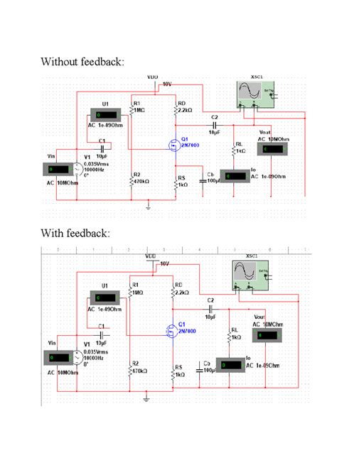 ECPR2 - Electronic Circuit Practical: Feedback Analysis - Studocu