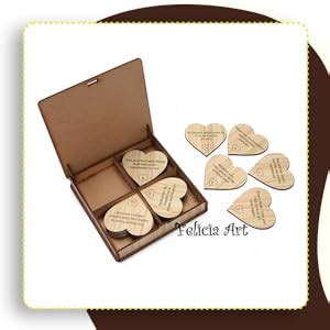 Buy FELICIA ART 20 Reasons Why I Need You (why I Love You) Wood Box ...