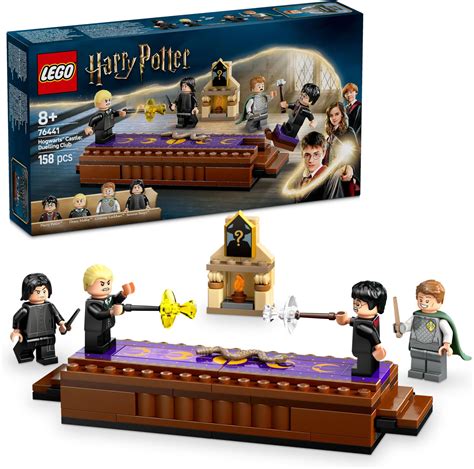 LEGO Harry Potter Hogwarts Castle: Dueling Club, Wizard Toy for Kids ...
