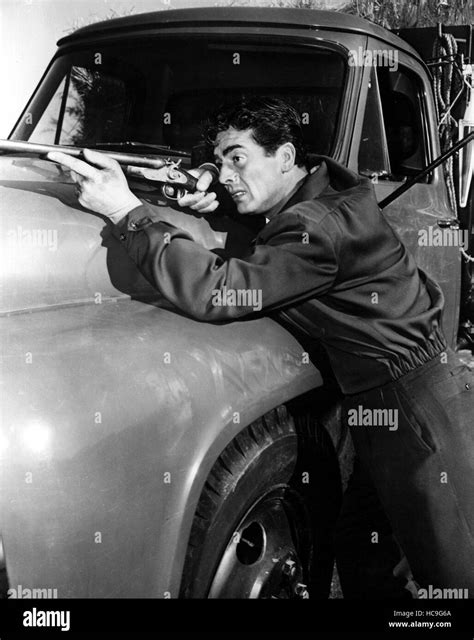 VIOLENT SATURDAY, Victor Mature, 1955, TM and Copyright (c) 20th ...