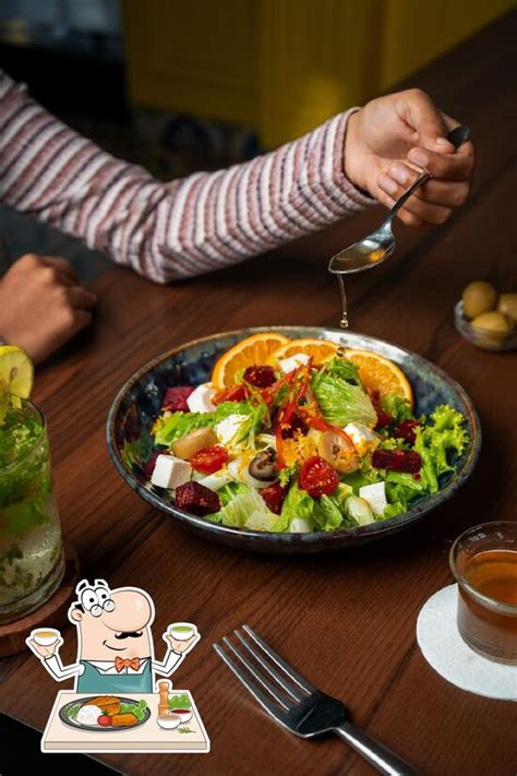 Menu at Colonel Saab, Morjim