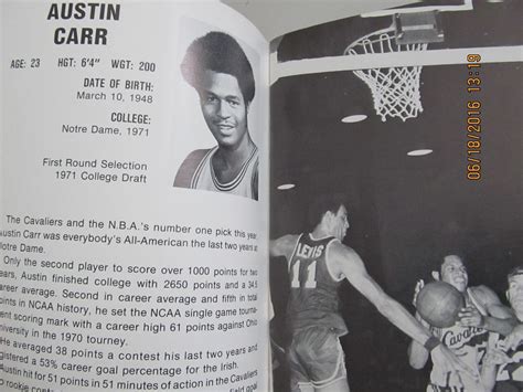 1971-1972 CLEVELAND CAVALIERS CAVS BASKETBALL PRESS RADIO TV GUIDE ...