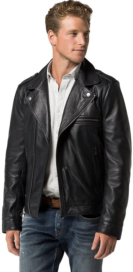Tommy hilfiger on sale biker jacket