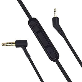 Xivip Audio Cable Cord in-line Remote & Microphone Compatible with Bose ...