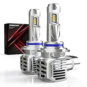 TUINCYN 9012 HIR2 LED Headlight Bulb Upgrade Super Bright 12,000LM ...
