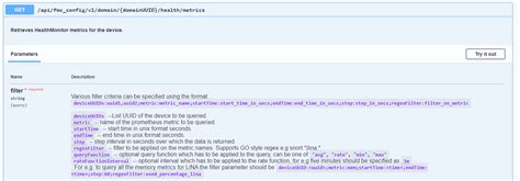 FMC API Explorer 的图像结果