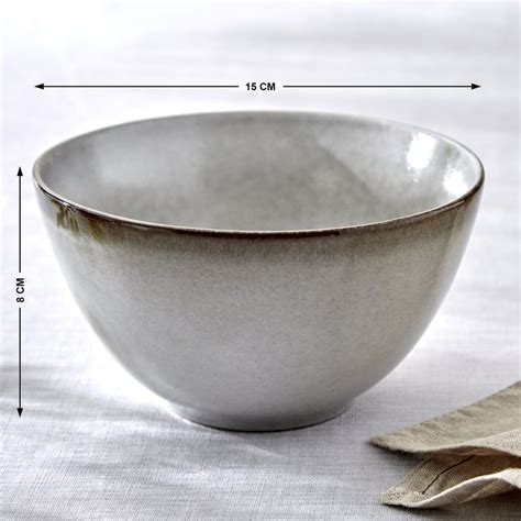 Buy Natura Oliver Stoneware Cereal Bowl - 700ml from Home Centre at ...