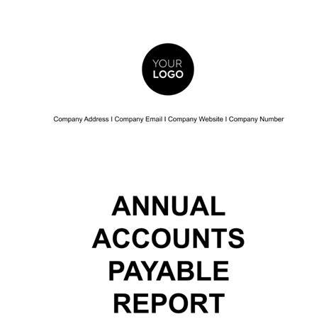 Image result for Accounts Payable Statement Example