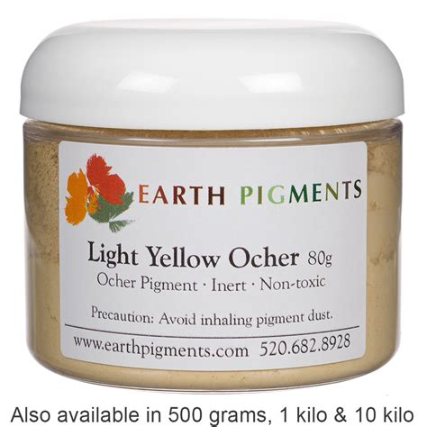 Light Yellow Ocher Pigment | Earth Pigments