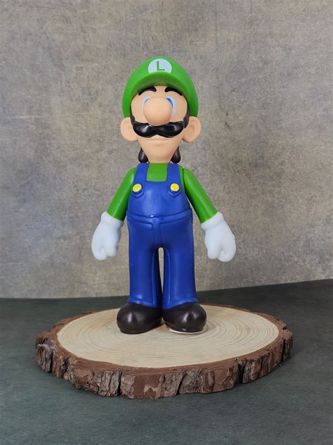 Green Luigi Mario Brother Action Figure | Movable Joints | 25 Cms | Ga