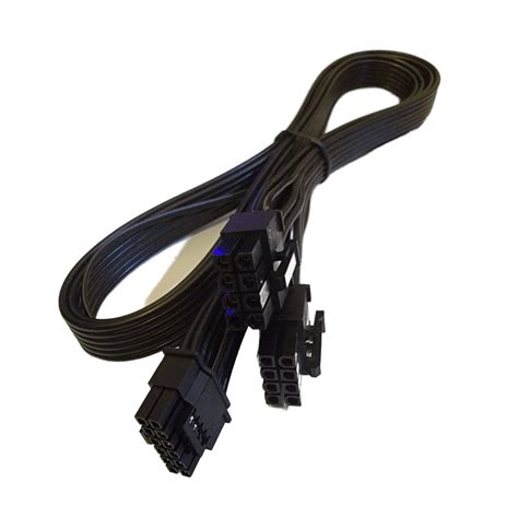 CPU Cable for EVGA PSUs, CPU 8 Pin Male to CPU 8 Pin (4+4 Detachable ...