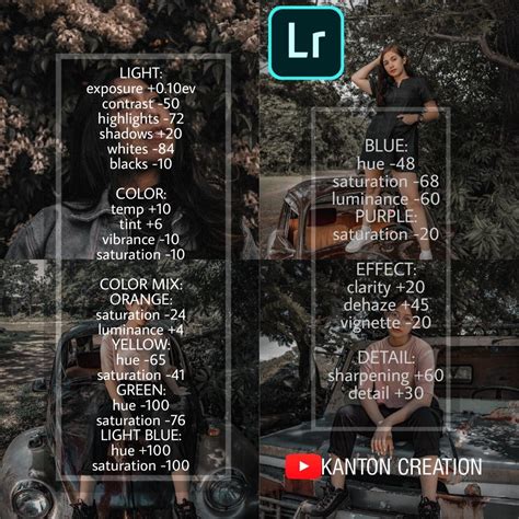 Free lightroom preset – Artofit