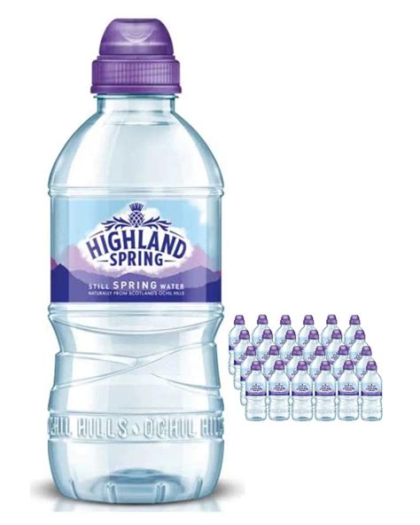Highland Spring Still Water Bottle Multipack, 24 x 330 ml – The Bottle Club
