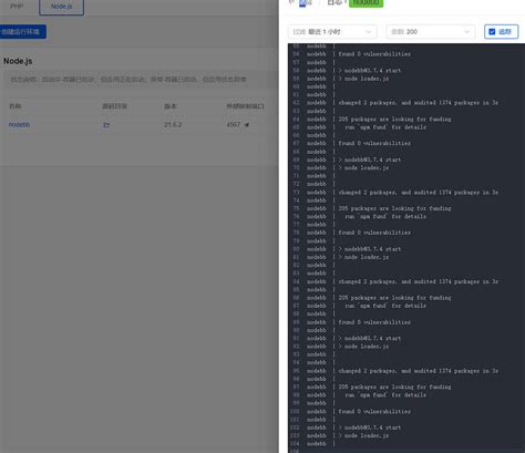 Node 的图像结果