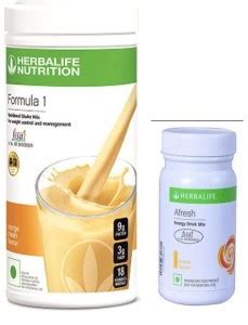 HERBALIFE Formula 1 Nutritional Shake Mix - Orange Cream Flavor With ...