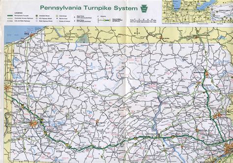 Printable Pa Road Map