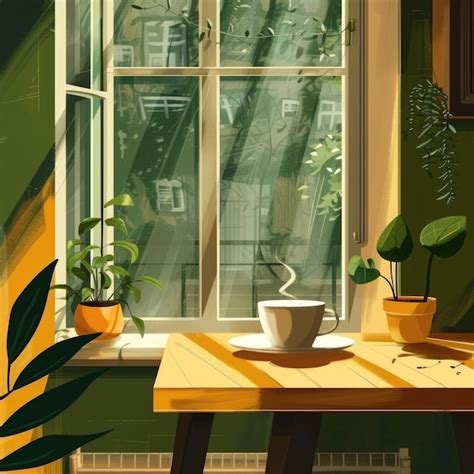 Image result for Coffee Window Paint Design