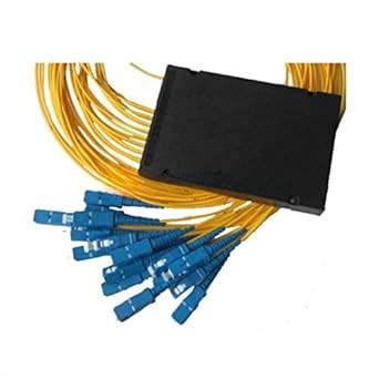 Generic FTTH 1X8 plc splitter module fiber optical with sc/upc 1.5M ...
