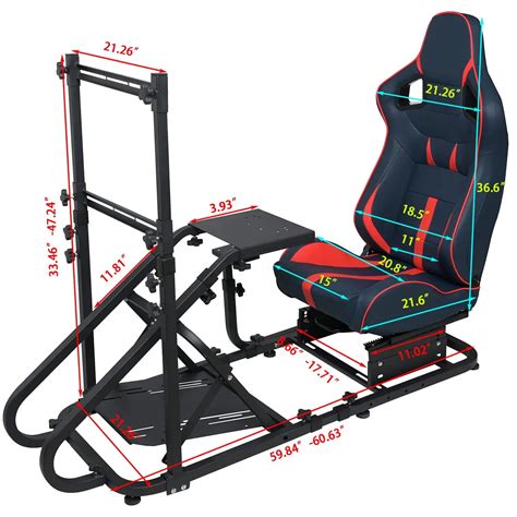 JBR1012F Gaming Seat - Customizable Sim Racing Simulator