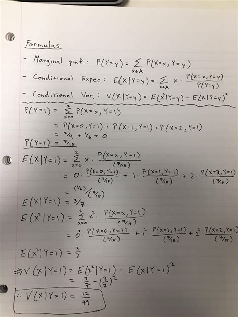 Image result for Conditional Variance