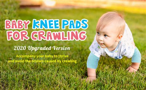 Buy VARNI FASHION (Set of 2 Pairs) Baby Knee Pads for Crawling, Anti ...