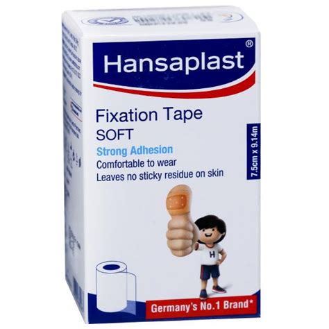 Buy Hansaplast Soft Fixation Tape 7.5cm X 9.14m Online at Low Price in ...