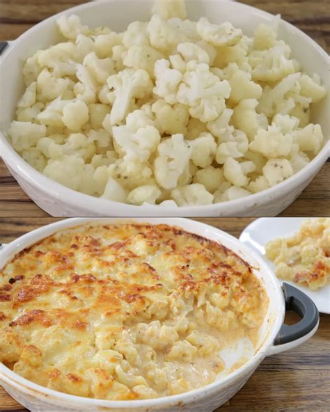 Cheesy Cauliflower Bake