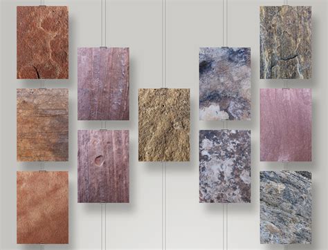 Desert Stone Textures Bundle | Digital Paper, Red, Rock, Collage ...