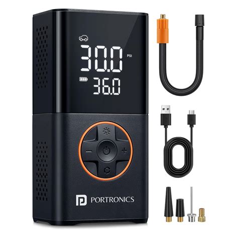 Buy Portronics New Vayu 3.0 Portable Car Tyre Inflator Online