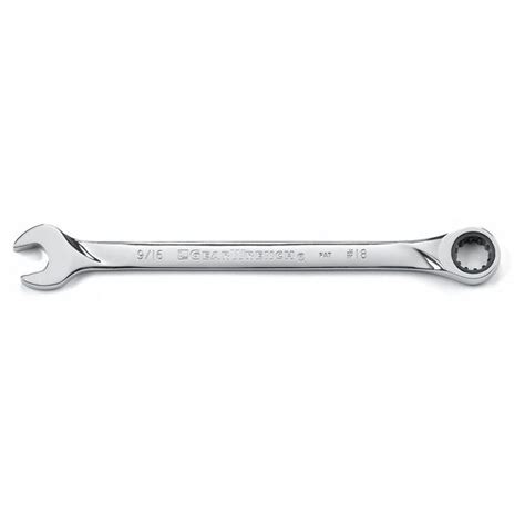 Gearwrench Ratcheting Combo Wrench, 9/16 in., Spline 85558D | Zoro