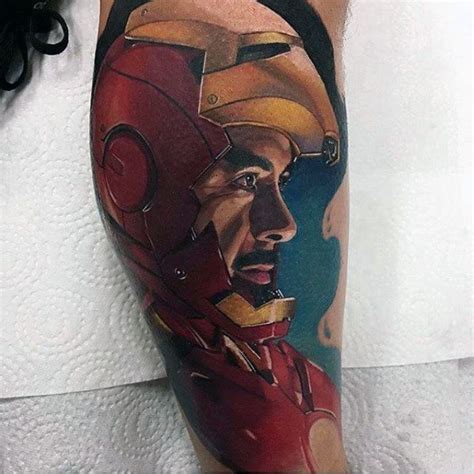 Tatuajes de Iron Man - 120 diseños, significado y mejores ideas