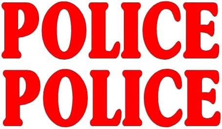 Police Sticker for Car Sticker (Pack of 2) Car & Bike Sticker SobParbo ...