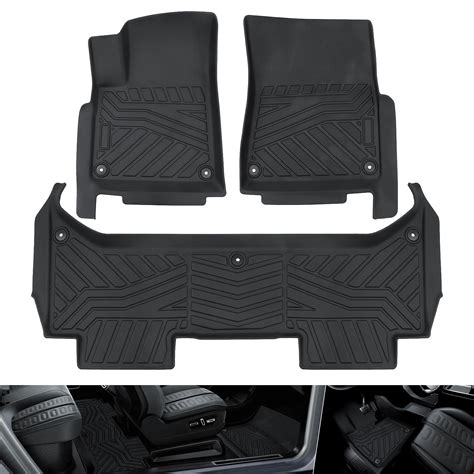 MOFANS Floor Mats Liners Fit for Rivian R1T 2022 2023 Cargo Carpet All ...