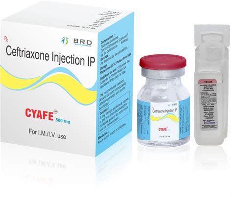 CYAFE-500mg Injection BRD Health Sciences