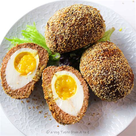 The Best Vegan Scotch Eggs • a Veg Taste from A to Z