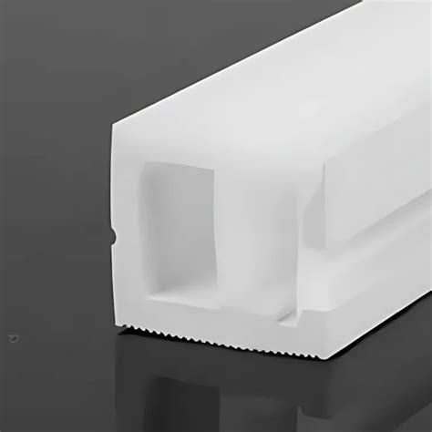 16mm x 16mm - Side View Flexible Silicone Profile for LED Strip Light ...