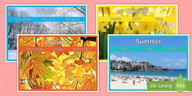 Seasons | Winter Spring Summer Fall | Definition & Causes