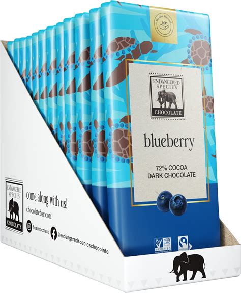 Amazon.com : Endangered Species 75% Cocoa Oat Milk Mixed Berries + Dark ...