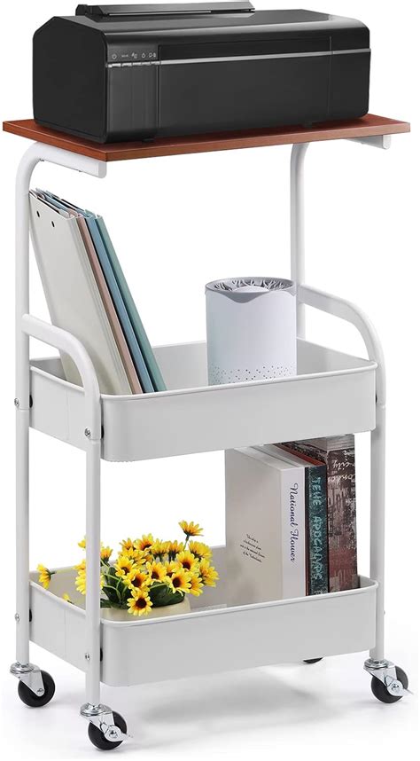 Printer Stand Mobile Printer Cart with Storage India | Ubuy