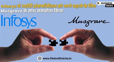 Infosys ने आईटी ट्रांसफॉर्मेशन को बढ़ावा देने के लिए Musgrave के साथ ...