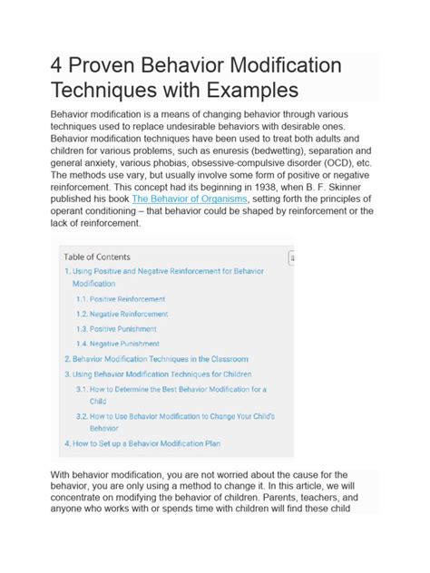 Basic Principles Behavior Modification 的图像结果