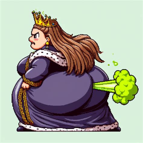 AI Fat Girl Fart Art - Queen 3 by ILUVGIRLFARTING on DeviantArt