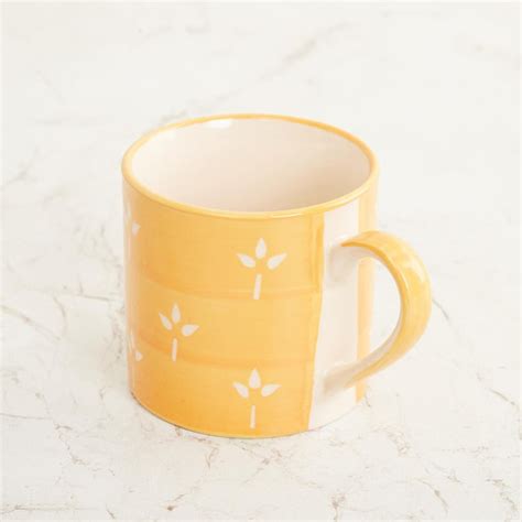 Buy Fiesta Yellow Printed Mug- Stoneware-200ml from Home Centre at just ...