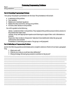 Image result for Linear Programming Projects