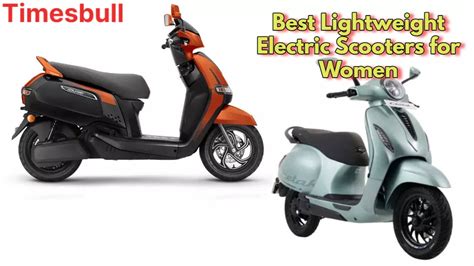 Best Electric Scooters for Women: Easy to Ride, Lightweight & High ...